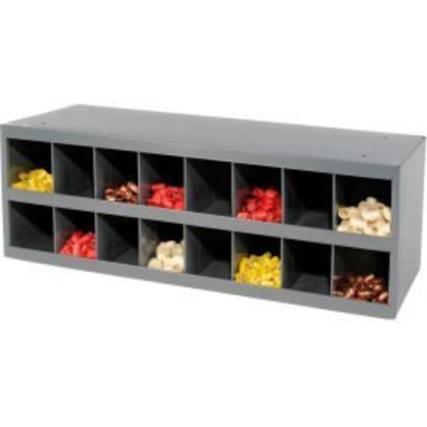 Durham Mfg Durham Steel Storage Parts Bin Cabinet 353-95 Open Front - 16 Compartments 353-95